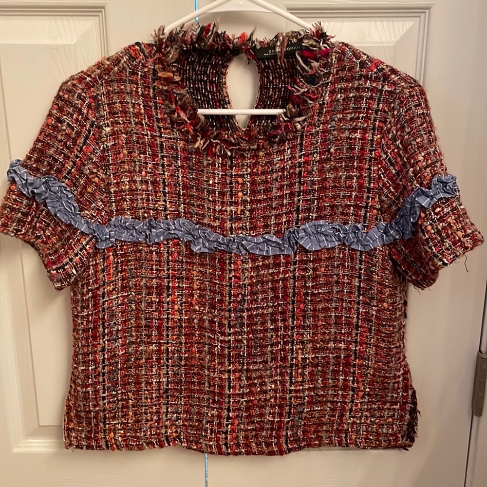 Multicolor Zara top
